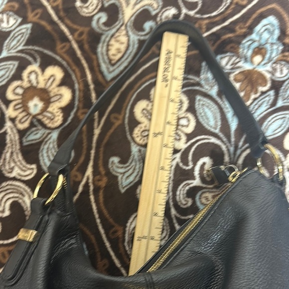 MICHAEL Michael Kors Black with Gold Hardware Hobo Bag - Picture 7 of 15